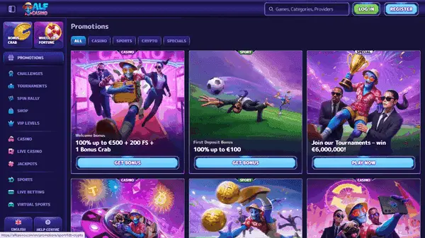 Alf Casino preview 2