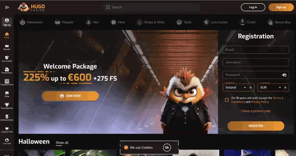 Hugo Casino preview 1
