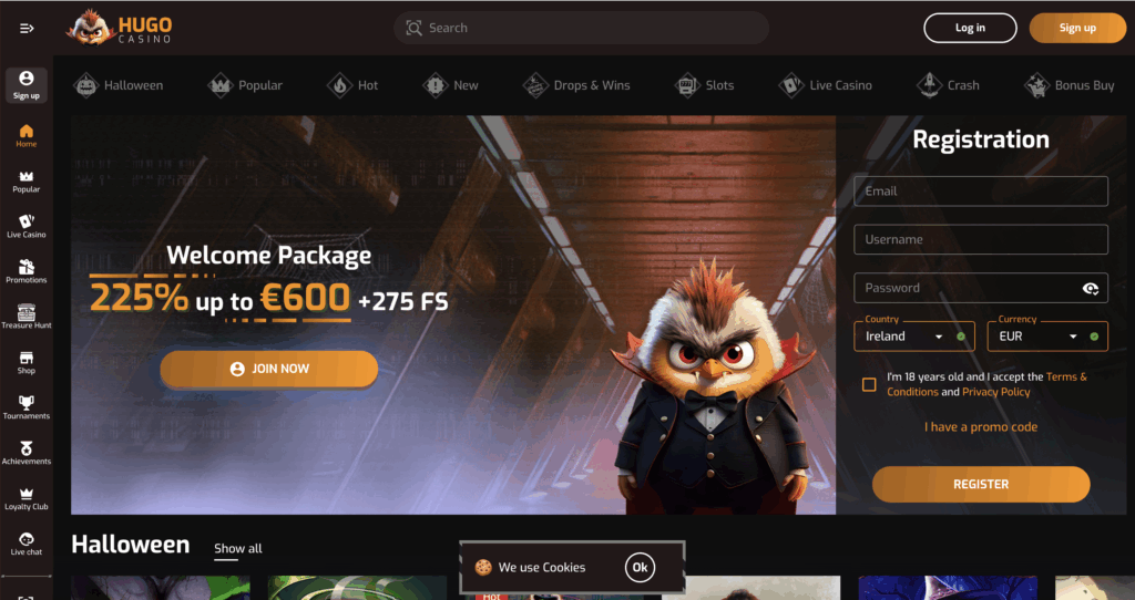 Hugo Casino preview 1