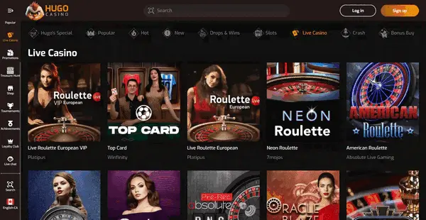 Hugo Casino preview 2