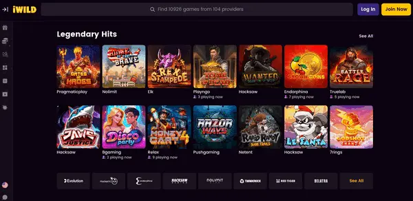iWild Casino preview 2