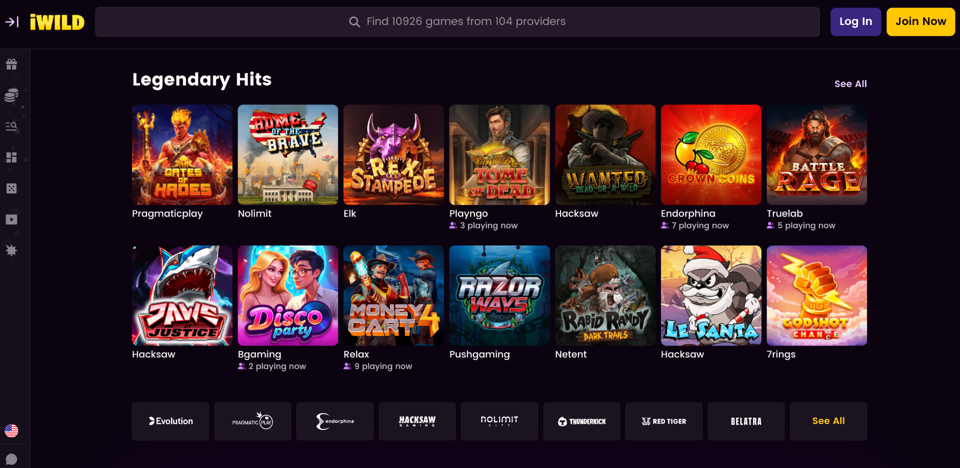 iWild Casino preview 2