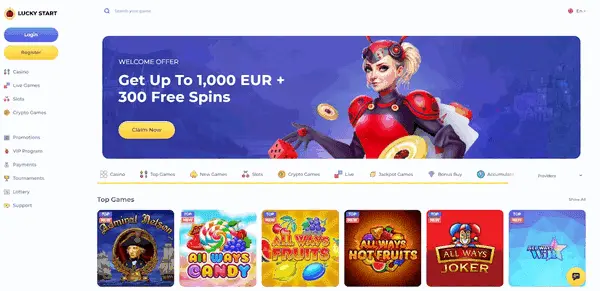 LuckyStart preview 1