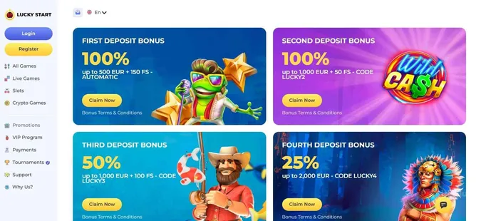 LuckyStart preview 3