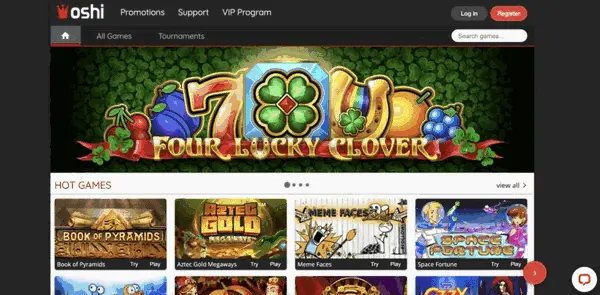 Oshi Casino preview 3
