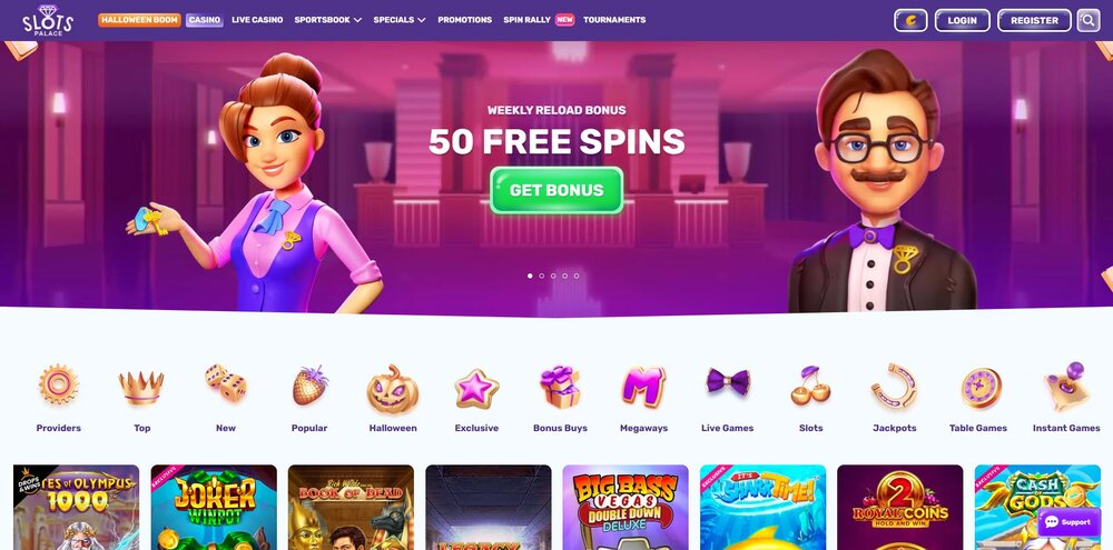 SlotsPalace preview 1