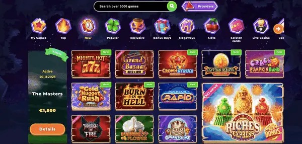 Wazamba preview 2
