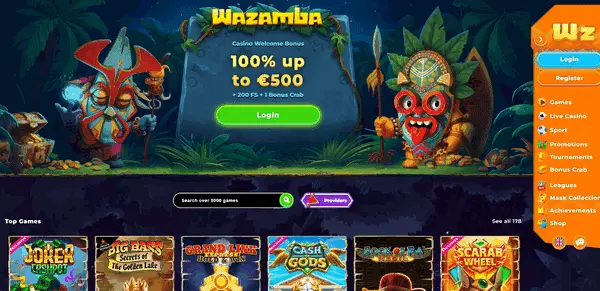 Wazamba preview 3